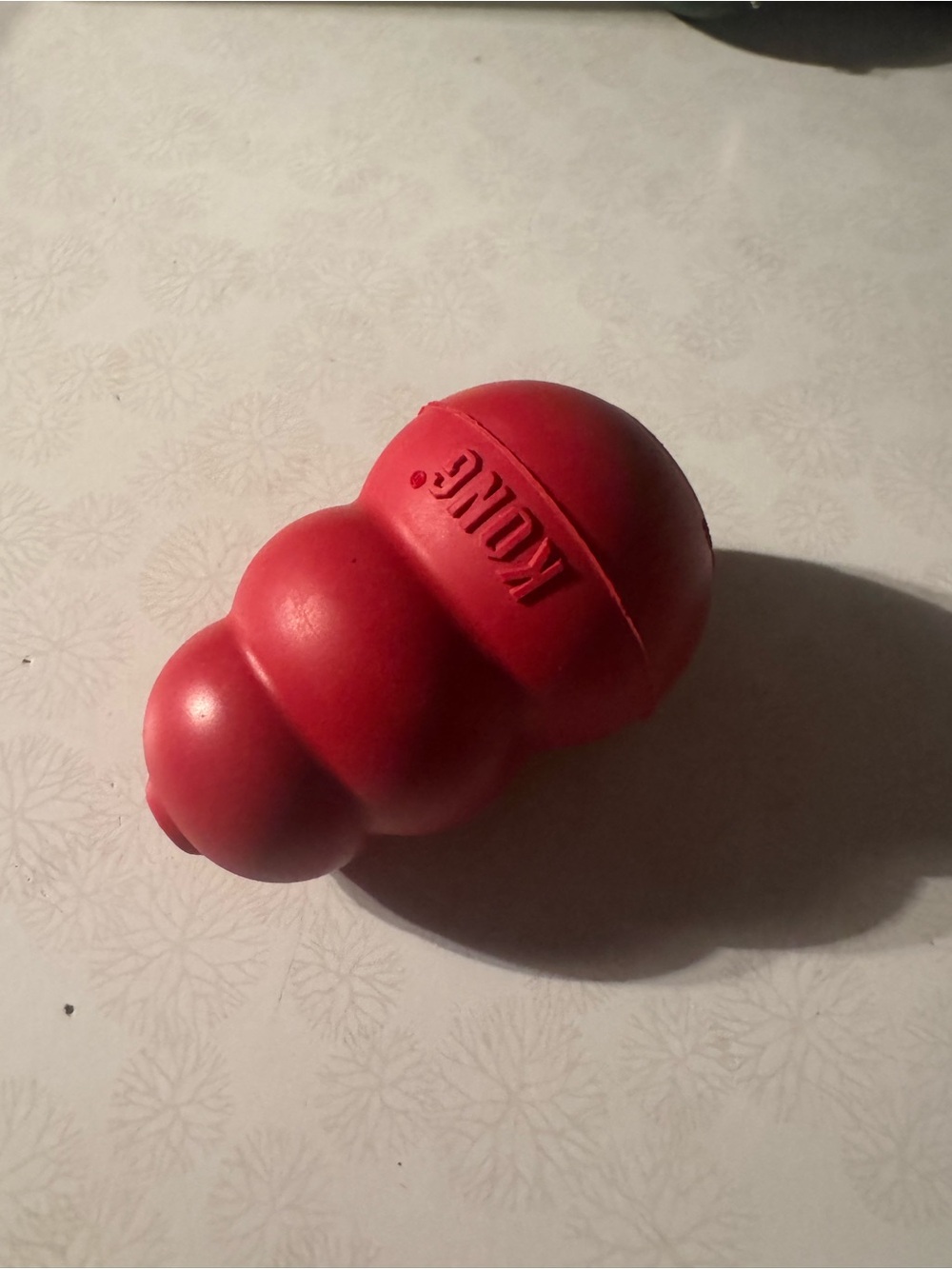 Kong Red Durable Rubber Chew Toy